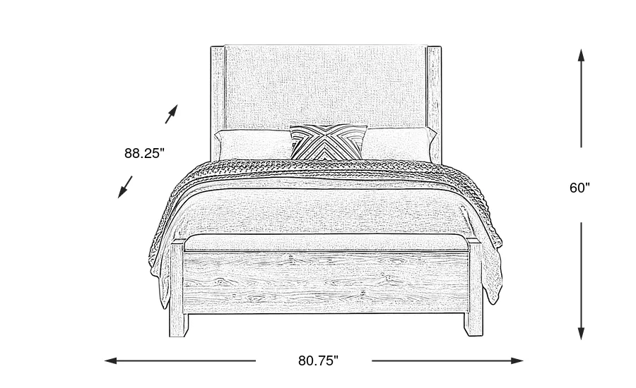 Dimension Image. Please refer to the Dimension Tab on this page for dimension details.