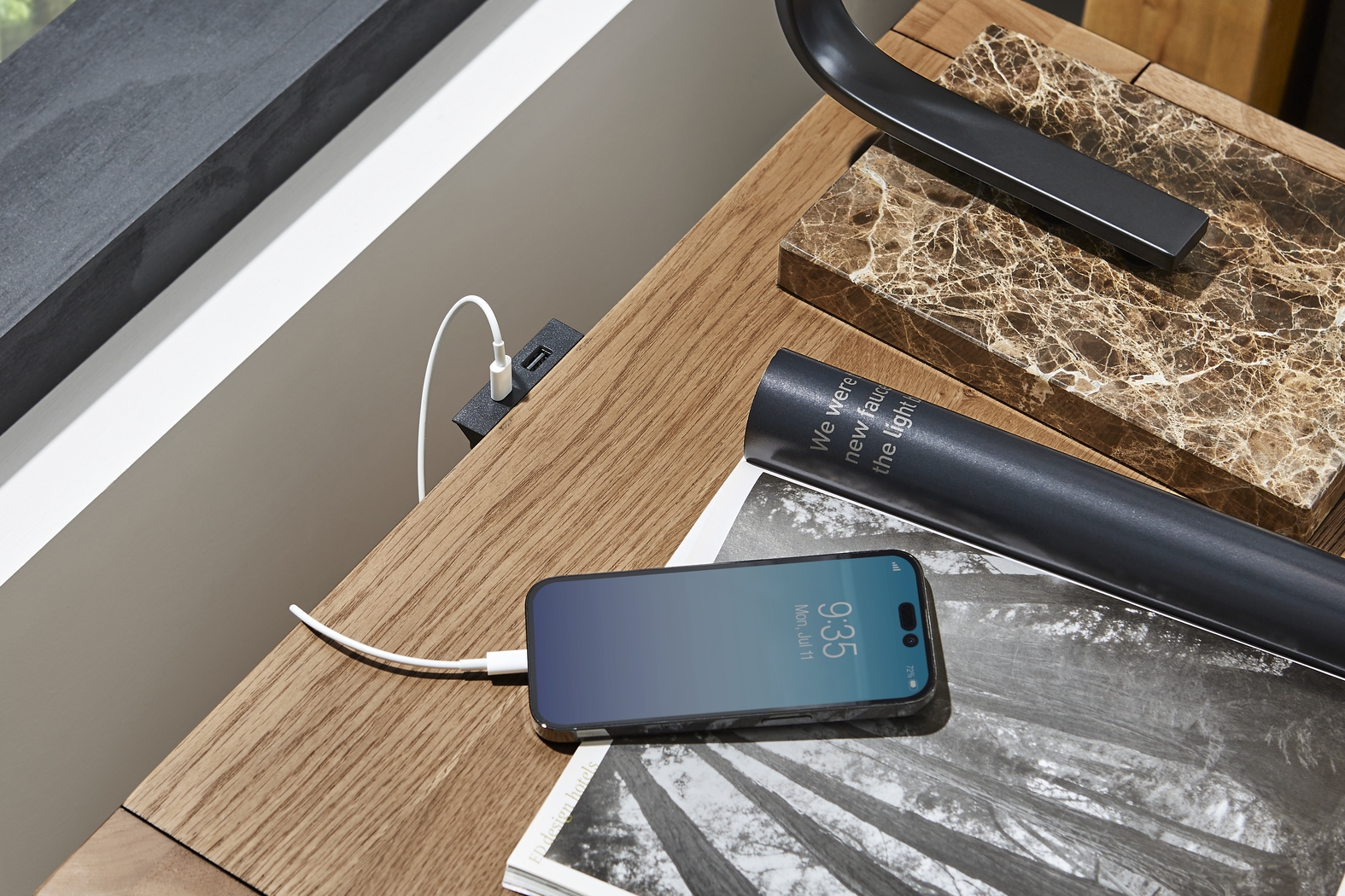 Ithaca Natural Nightstand - Thumbnail - Image 3