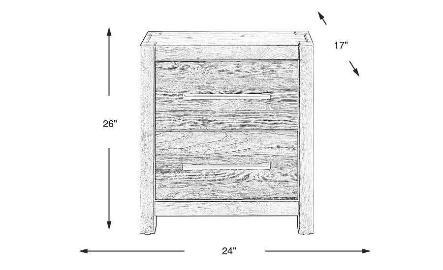 Dimension Image. Please refer to the Dimension Tab on this page for dimension details.
