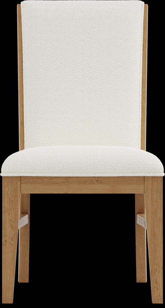 Ithaca Natural Upholstered Side Chair - Thumbnail - Image 2