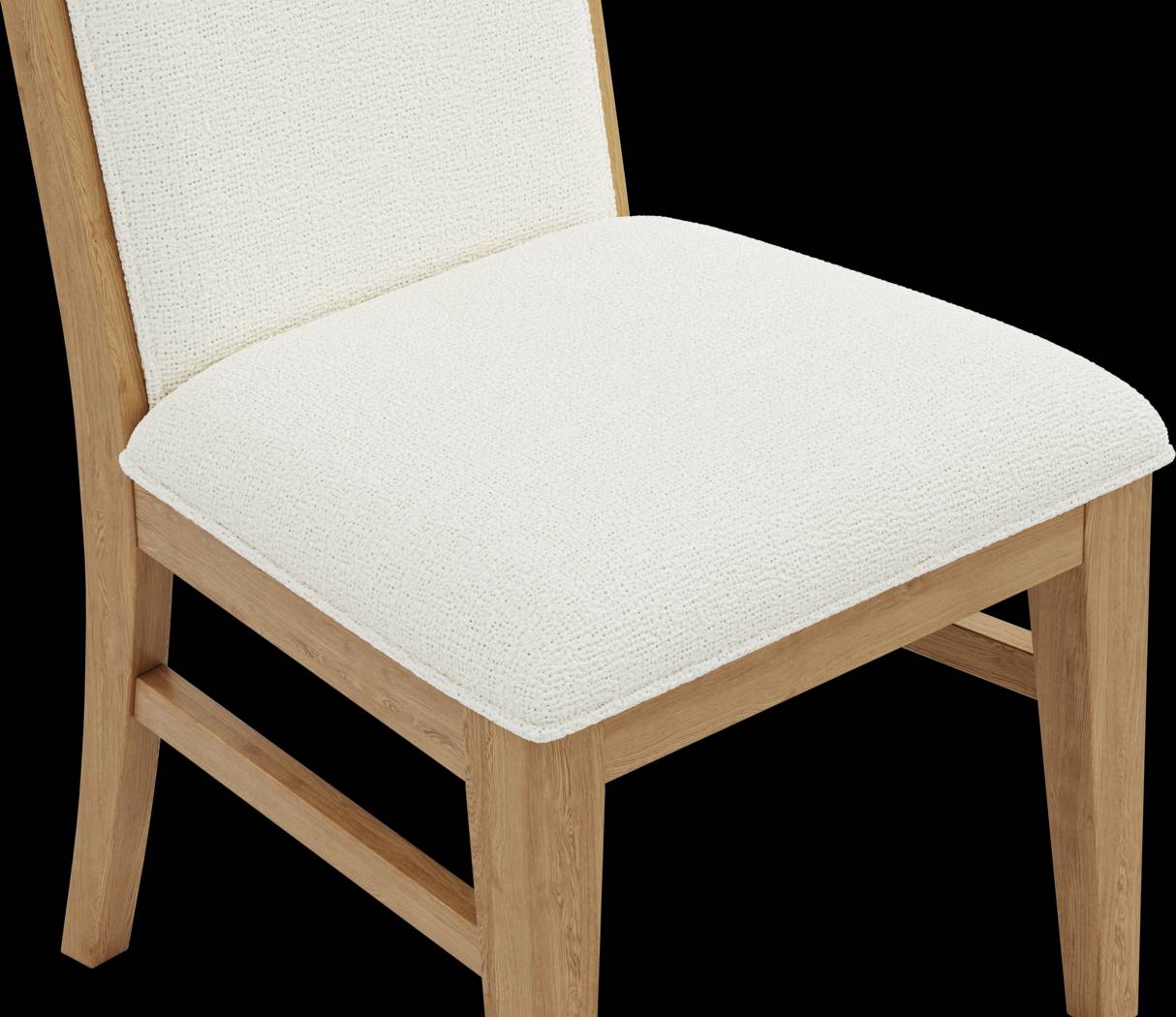 Ithaca Natural Upholstered Side Chair - Thumbnail - Image 3