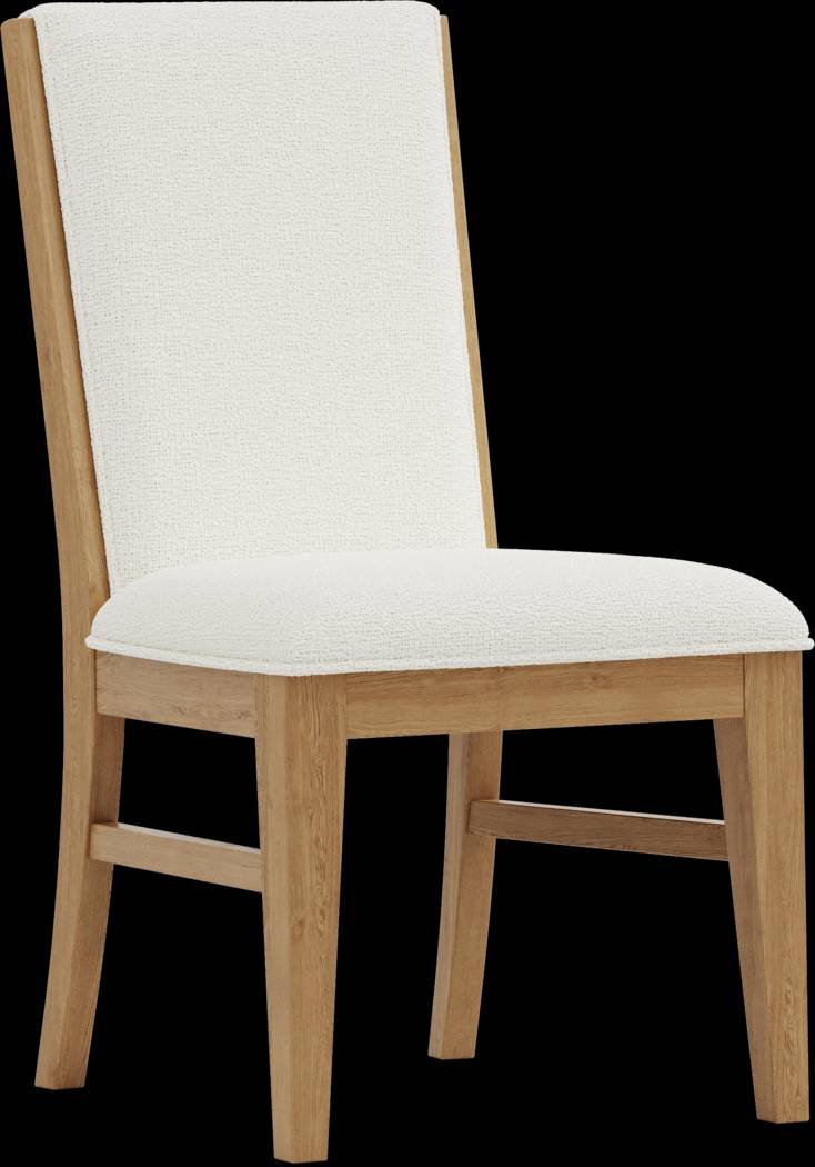 Ithaca Natural Upholstered Side Chair - Thumbnail - Image 1