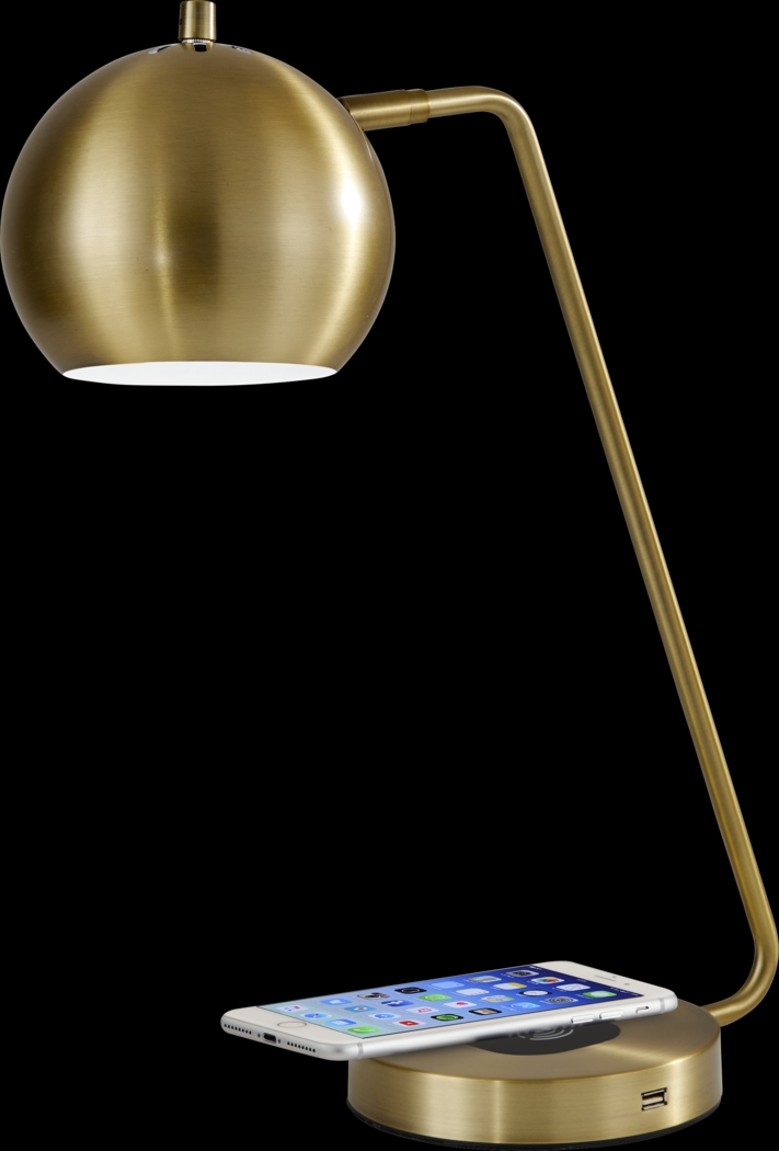 Ithaca Place Brass Lamp - Thumbnail - Image 1