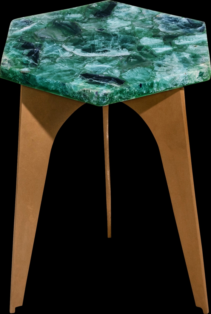 Itte Green Accent Table - Thumbnail - Image 1