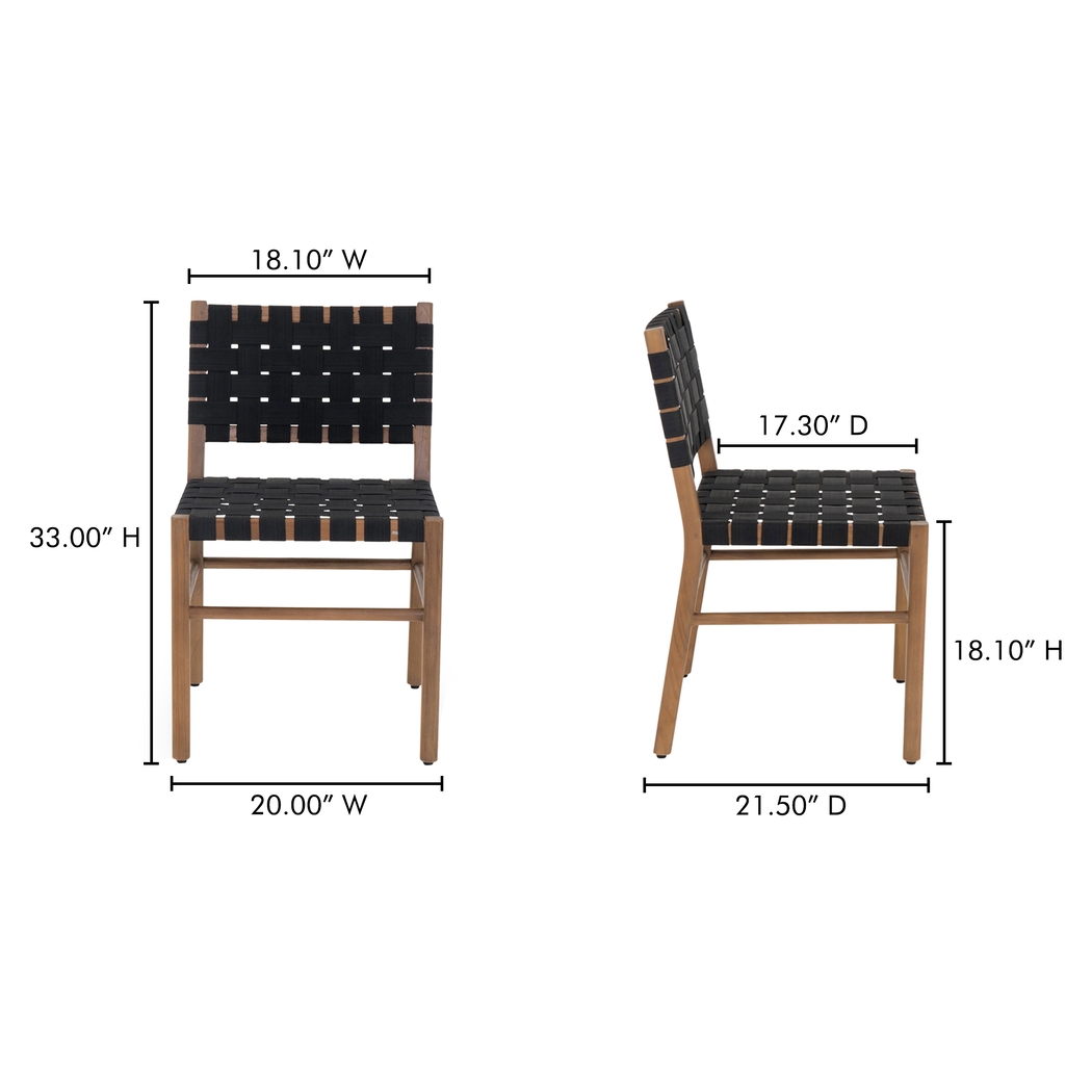 Ivada Black Side Chair - Thumbnail - Image 13
