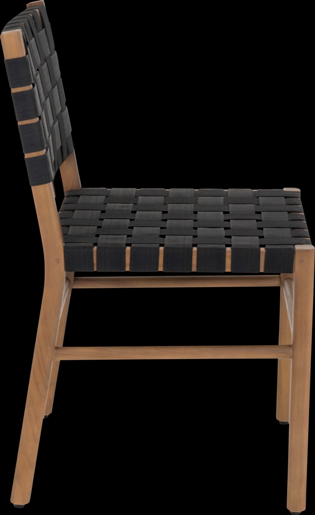 Ivada Black Side Chair - Thumbnail - Image 7