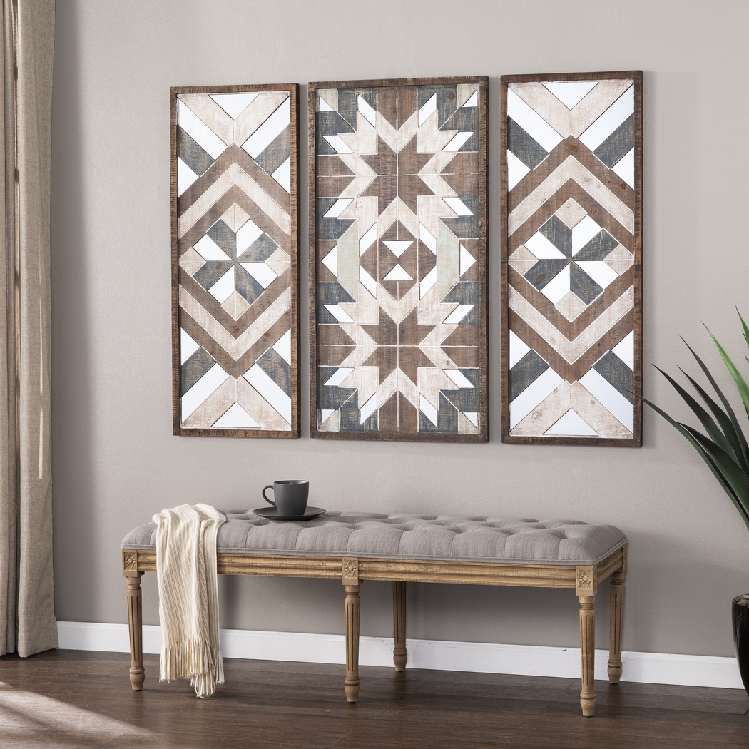 Ivandell Brown Wall Decor, Set of 3 - Thumbnail - Image 7