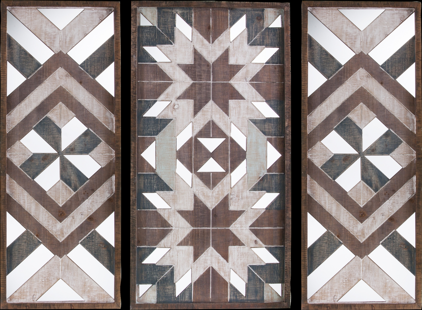 Ivandell Brown Wall Decor, Set of 3 - Thumbnail - Image 1