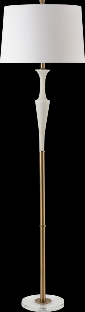 Ivanhoe Alley Brass Floor Lamp - Thumbnail - Image 1