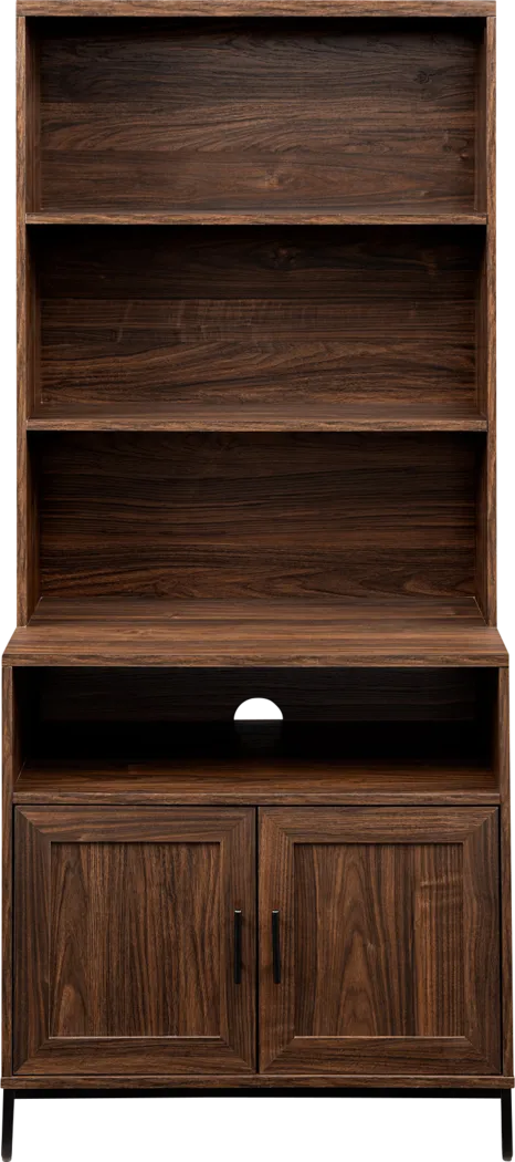 Ivellan Brown Bookcase - Thumbnail - Image 1