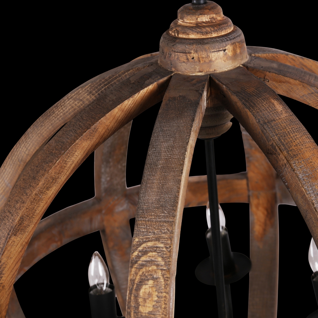 Iverson Boulevard Brown Chandelier - Thumbnail - Image 3