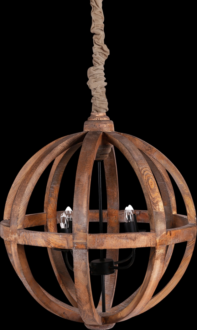 Iverson Boulevard Brown Chandelier - Thumbnail - Image 4