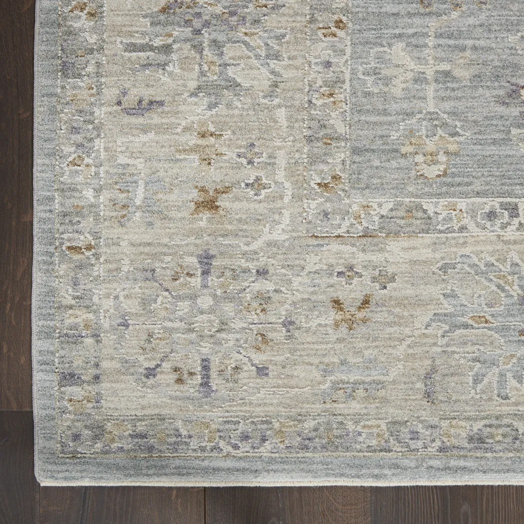 Ivey Blue 9'3 x 12'7 Rug - Thumbnail - Image 4