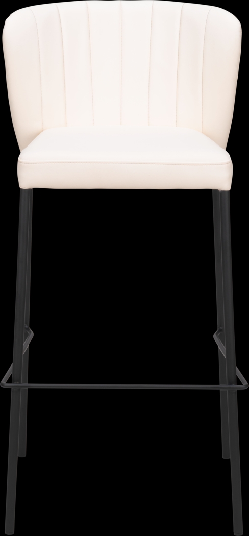 Ivie Beige Barstool, Set of 2 - Thumbnail - Image 5