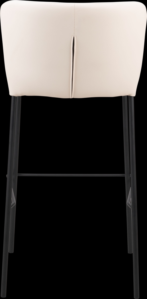 Ivie Beige Barstool, Set of 2 - Thumbnail - Image 6