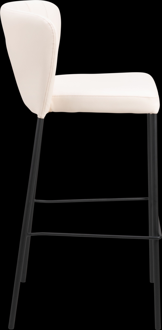 Ivie Beige Barstool, Set of 2 - Thumbnail - Image 8