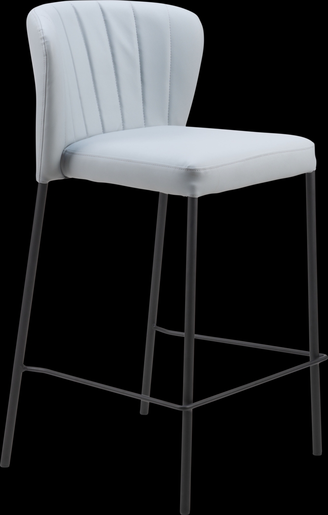 Ivie Gray Counter Height Stools, Set of 2 - Thumbnail - Image 3