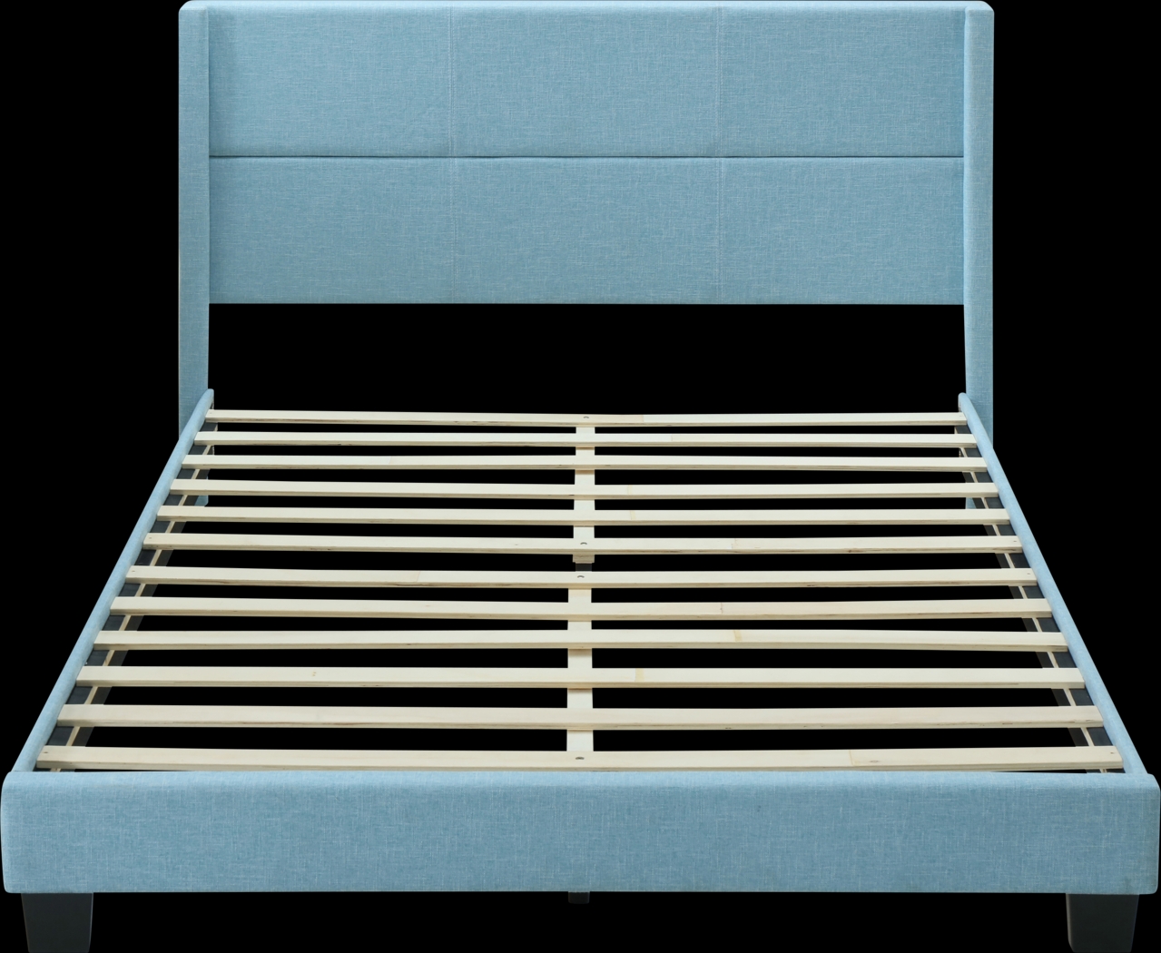 Ivin Blue King Bed - Thumbnail - Image 2