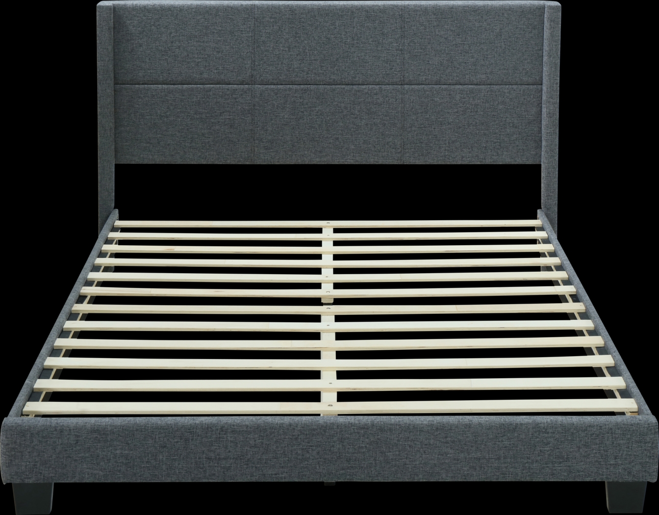 Ivin Gray Queen Bed - Thumbnail - Image 2