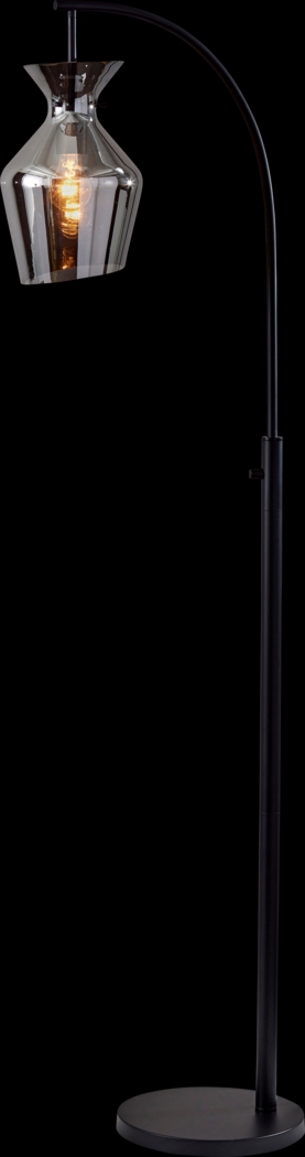 Ivor Creek Black Floor Lamp - Thumbnail - Image 1
