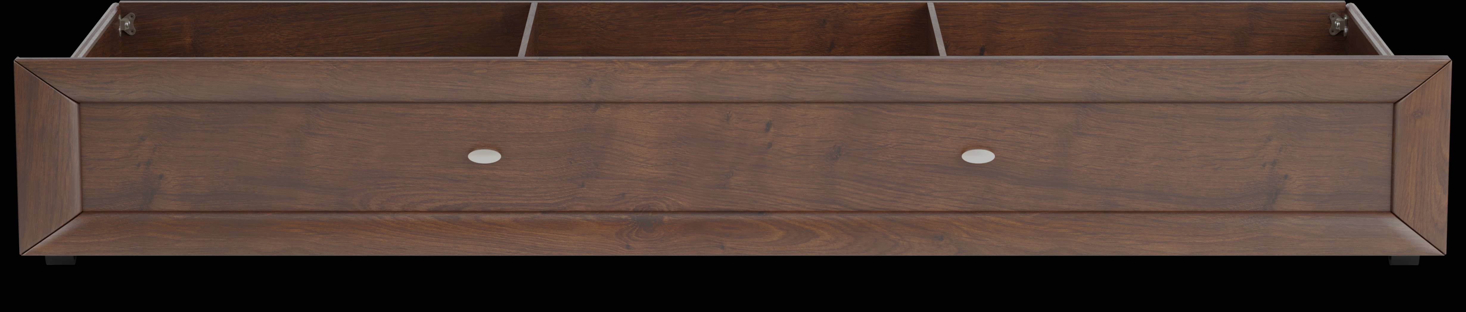 Kids Ivy League 2.0 Walnut Twin Storage Trundle - Thumbnail - Image 2