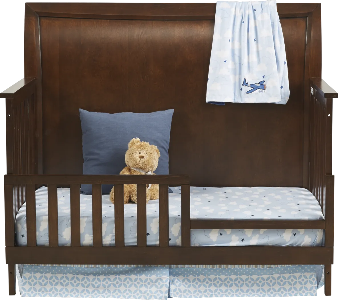 Ivy League Cherry Crib with Toddler & Conversion Rails - Thumbnail - Image 2