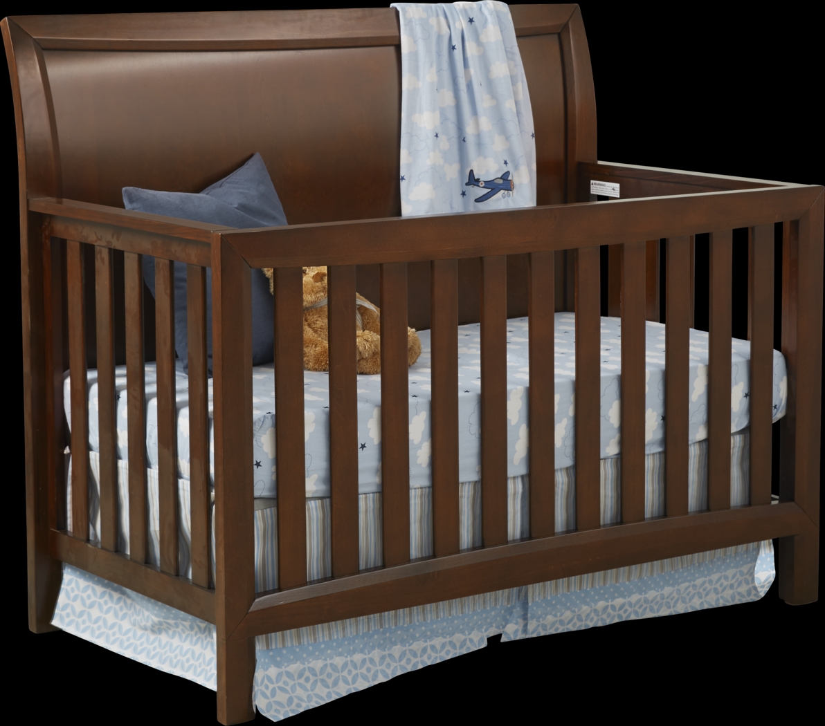 Ivy League Cherry Crib - Thumbnail - Image 1