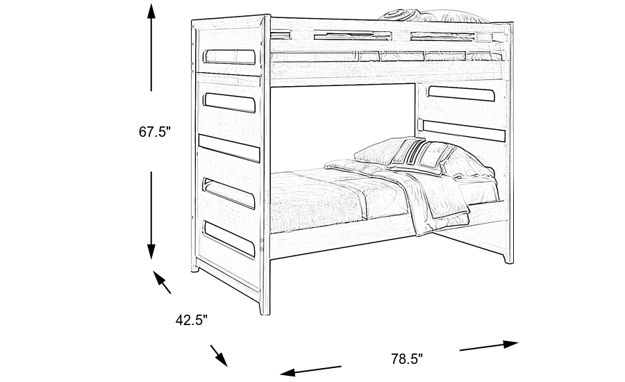 Dimension Image. Please refer to the Dimension Tab on this page for dimension details.
