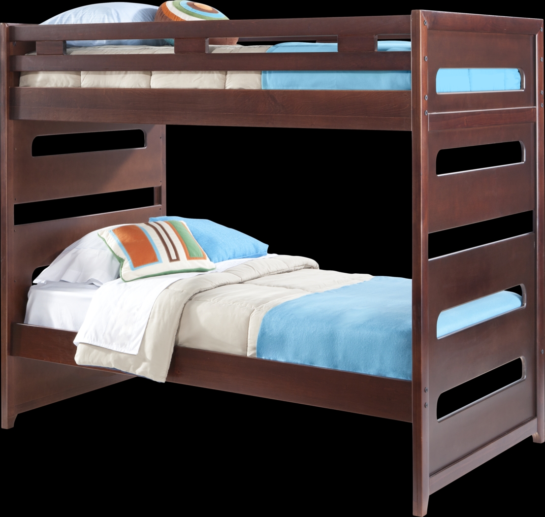 Ivy League Cherry Twin/Twin Bunk Bed - Thumbnail - Image 1