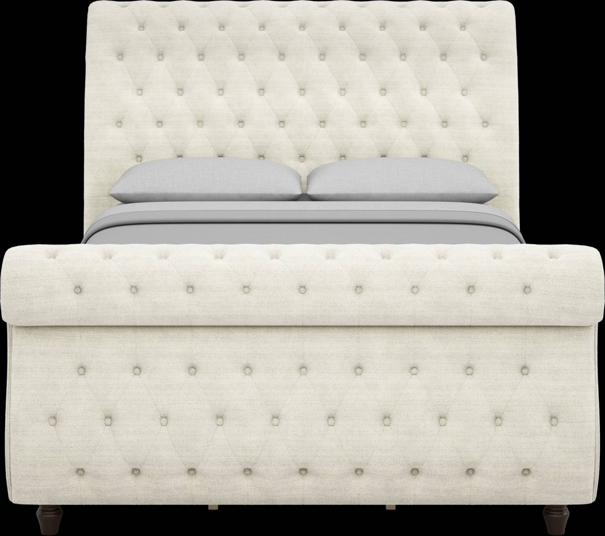 Gallagher Avenue White 7 Pc Bedroom with Ivy White King Upholstered Bed - Thumbnail - Image 3
