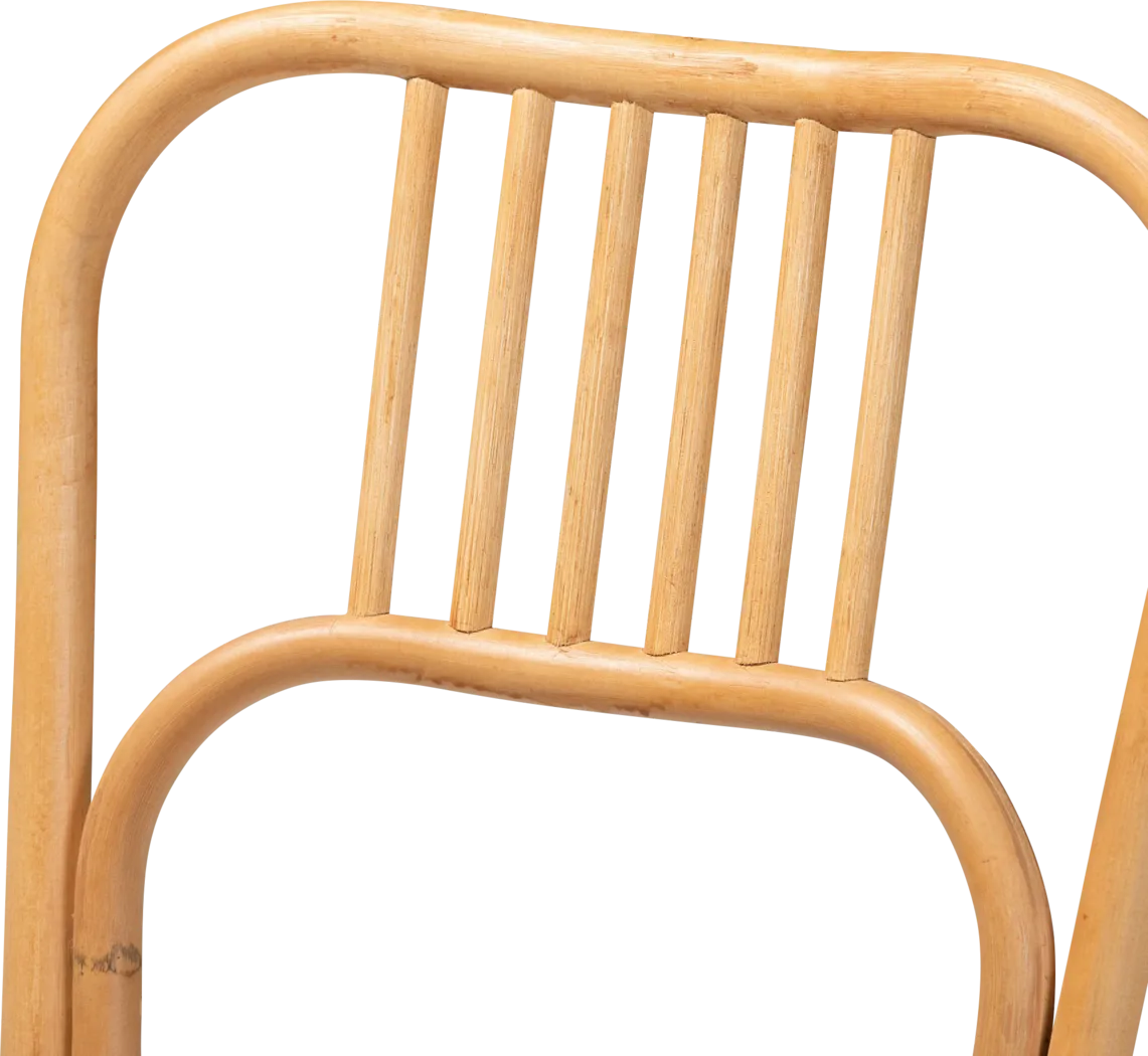 Ivyan Brown Side Chair, Set of 2 - Thumbnail - Image 5