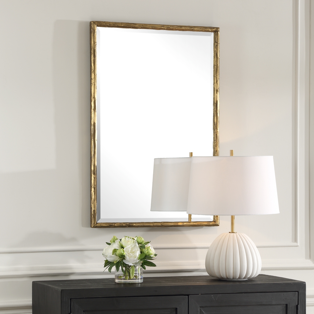 Ixex Gold Wall Mirror - Thumbnail - Image 2