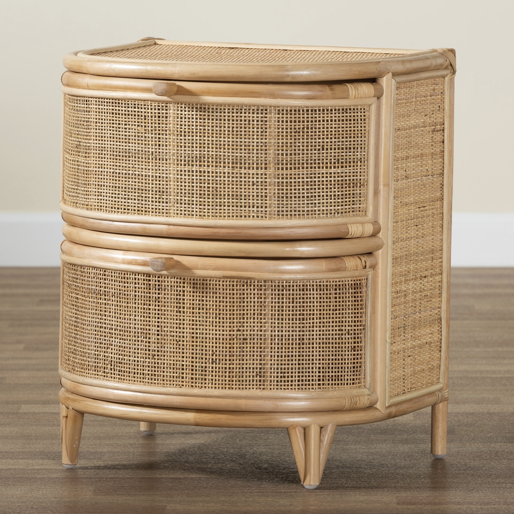 Ixora Brown Nightstand - Thumbnail - Image 3