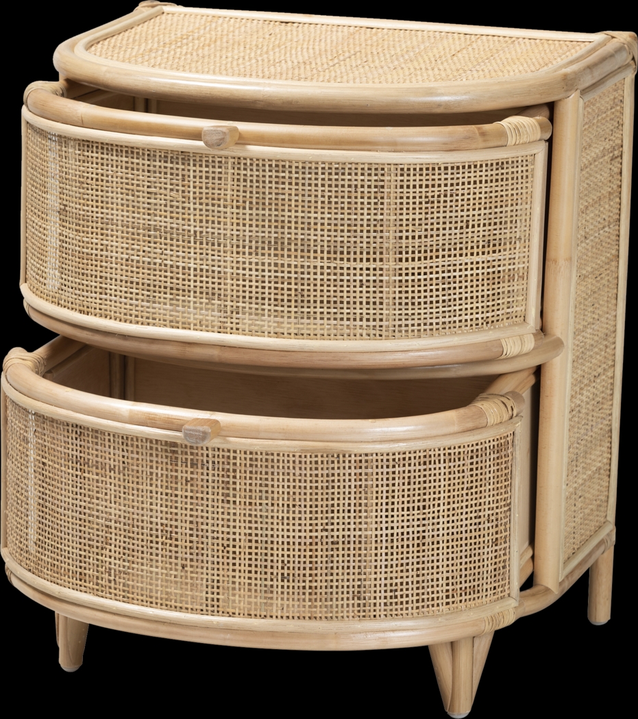 Ixora Brown Nightstand - Thumbnail - Image 4