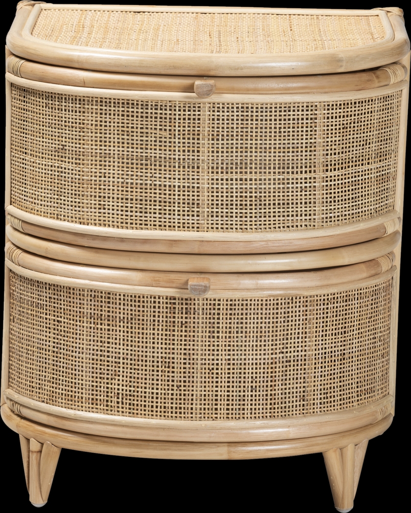 Ixora Brown Nightstand - Thumbnail - Image 5