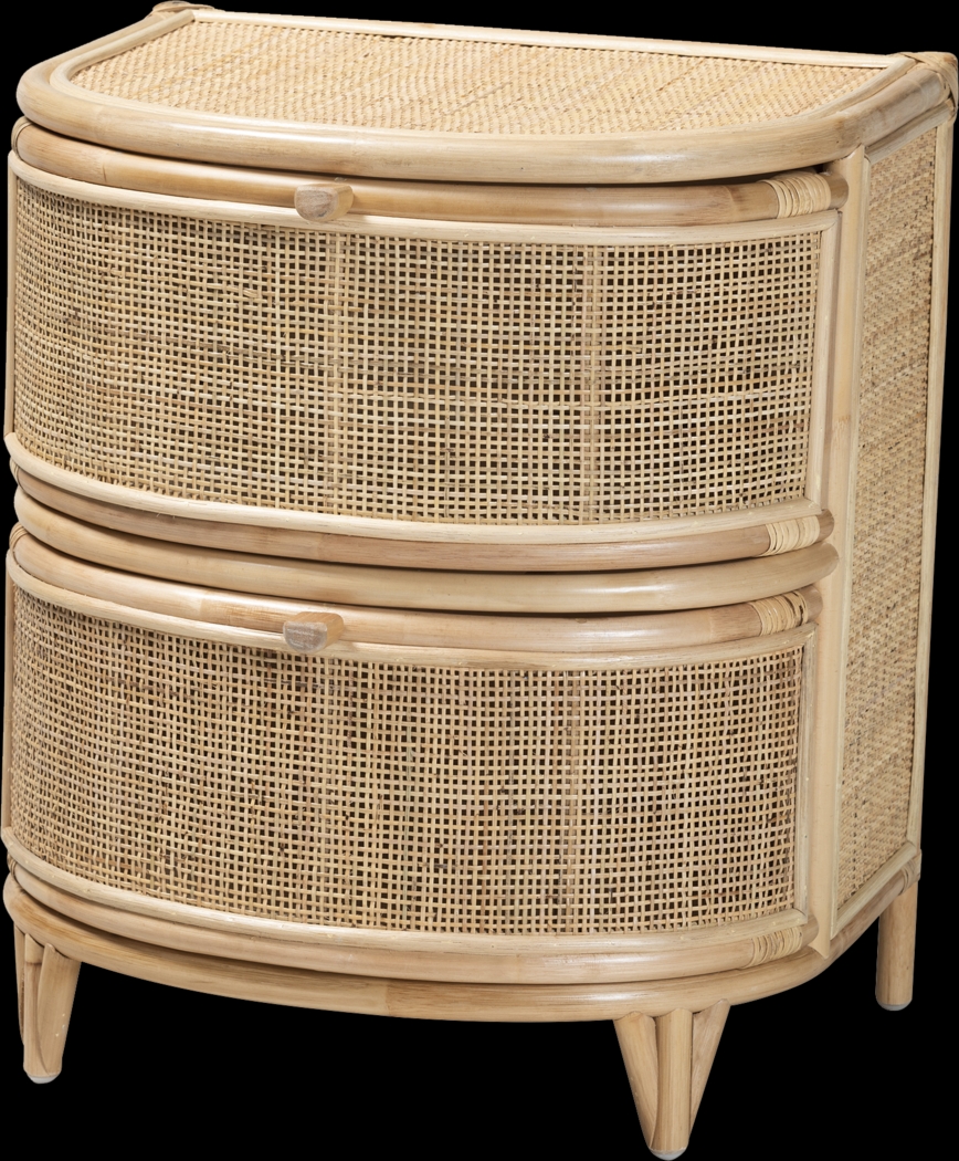 Ixora Brown Nightstand - Thumbnail - Image 1