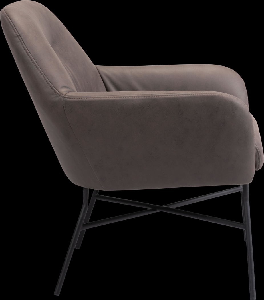 Izembek Brown Accent Chair - Thumbnail - Image 3