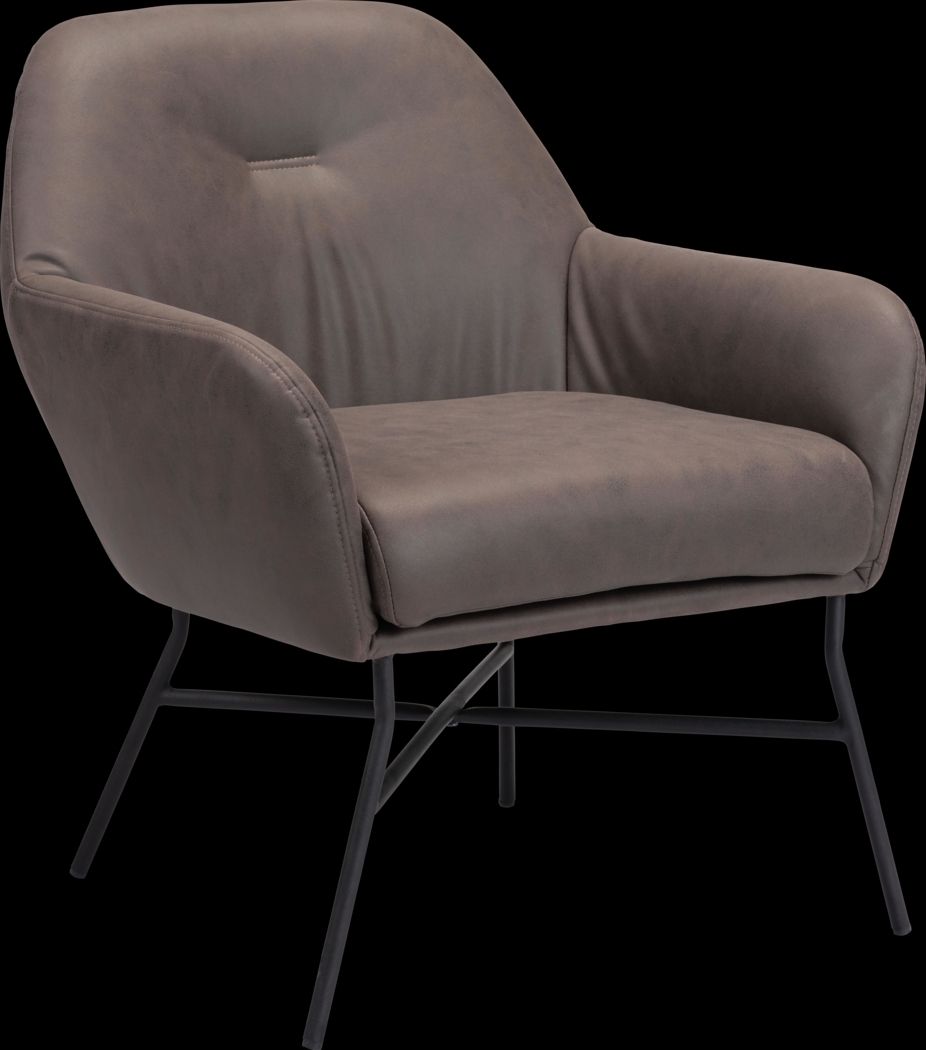 Izembek Brown Accent Chair - Thumbnail - Image 1