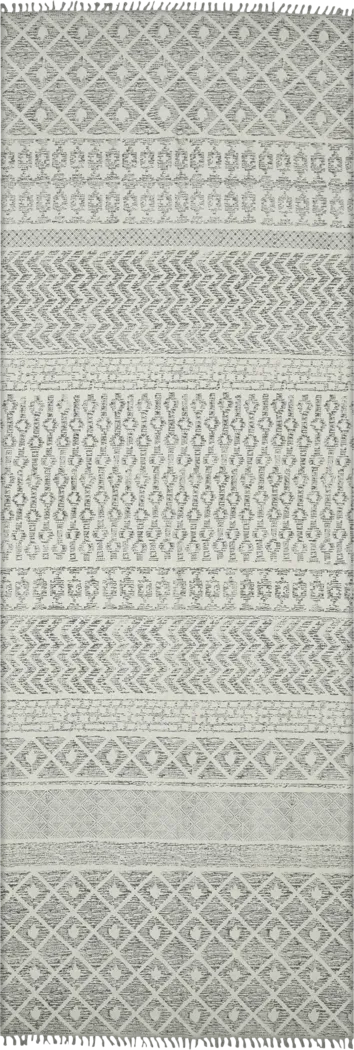 Izola Gray 2'6 x 8' Rug - Thumbnail - Image 1