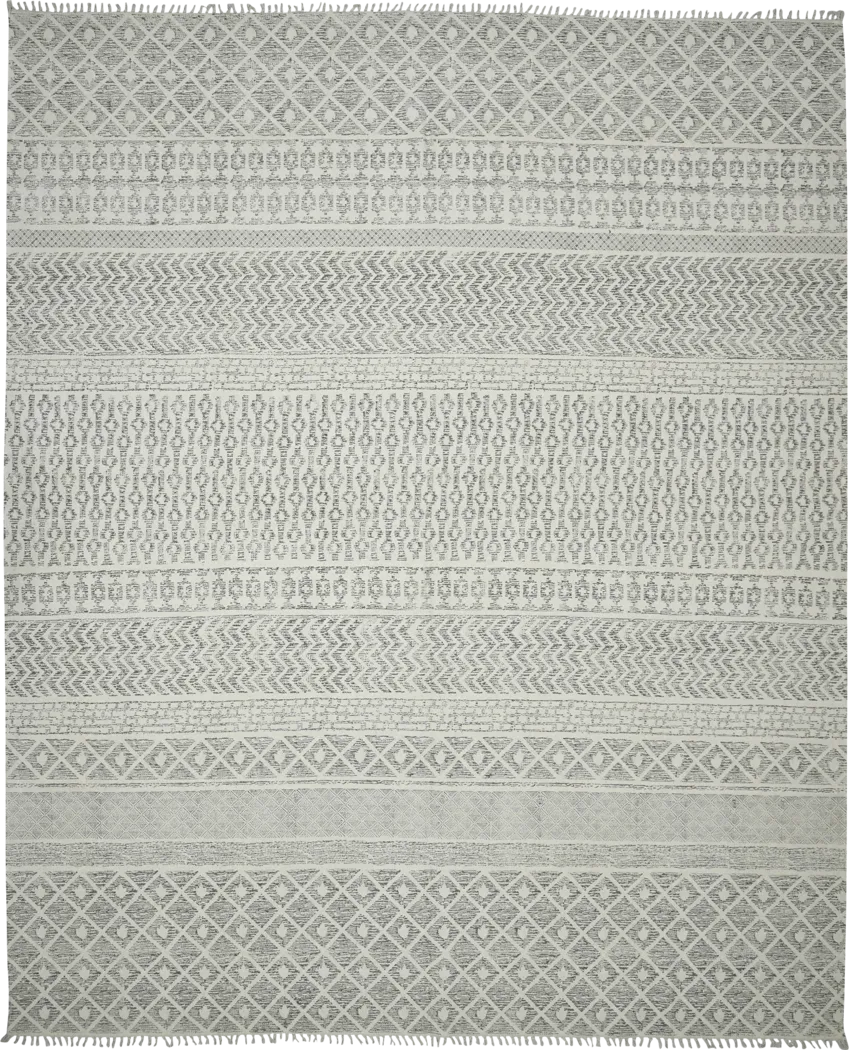 Izola Gray 5' x 7'6 Rug - Thumbnail - Image 1