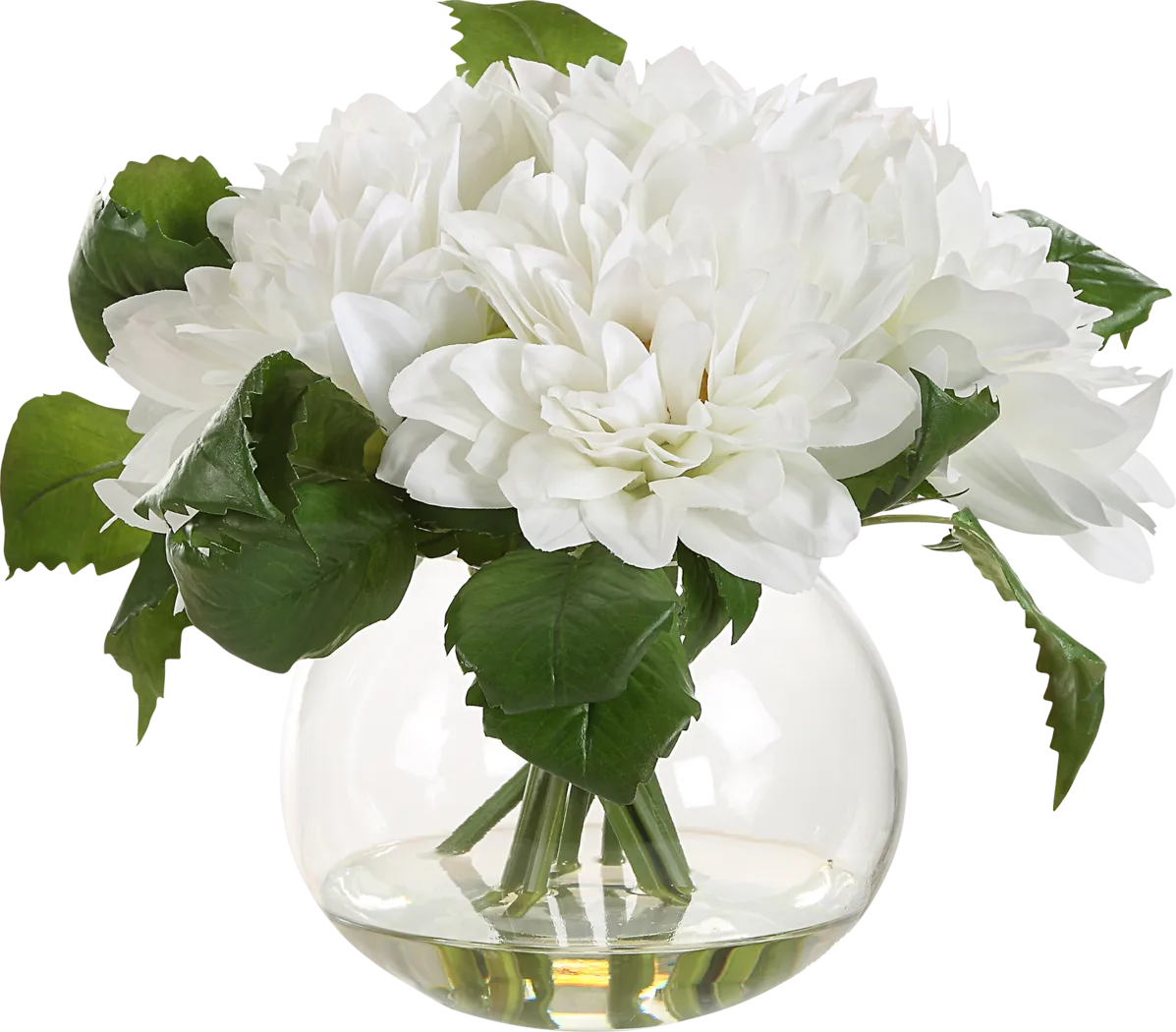 Jaabix White Silk Flower Arrangement - Thumbnail - Image 4