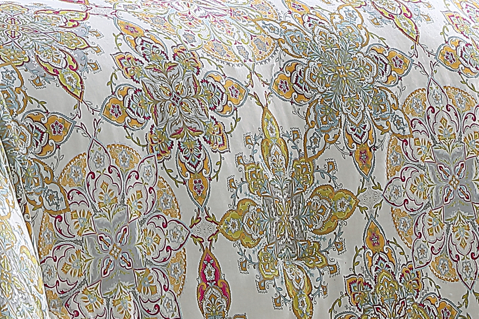 Jacabus Ivory Sage 7 Pc Queen Comforter Set - Thumbnail - Image 3