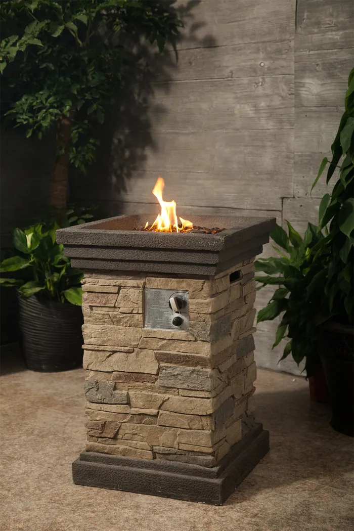 Jacana Brown Outdoor Fire Pit - Thumbnail - Image 2
