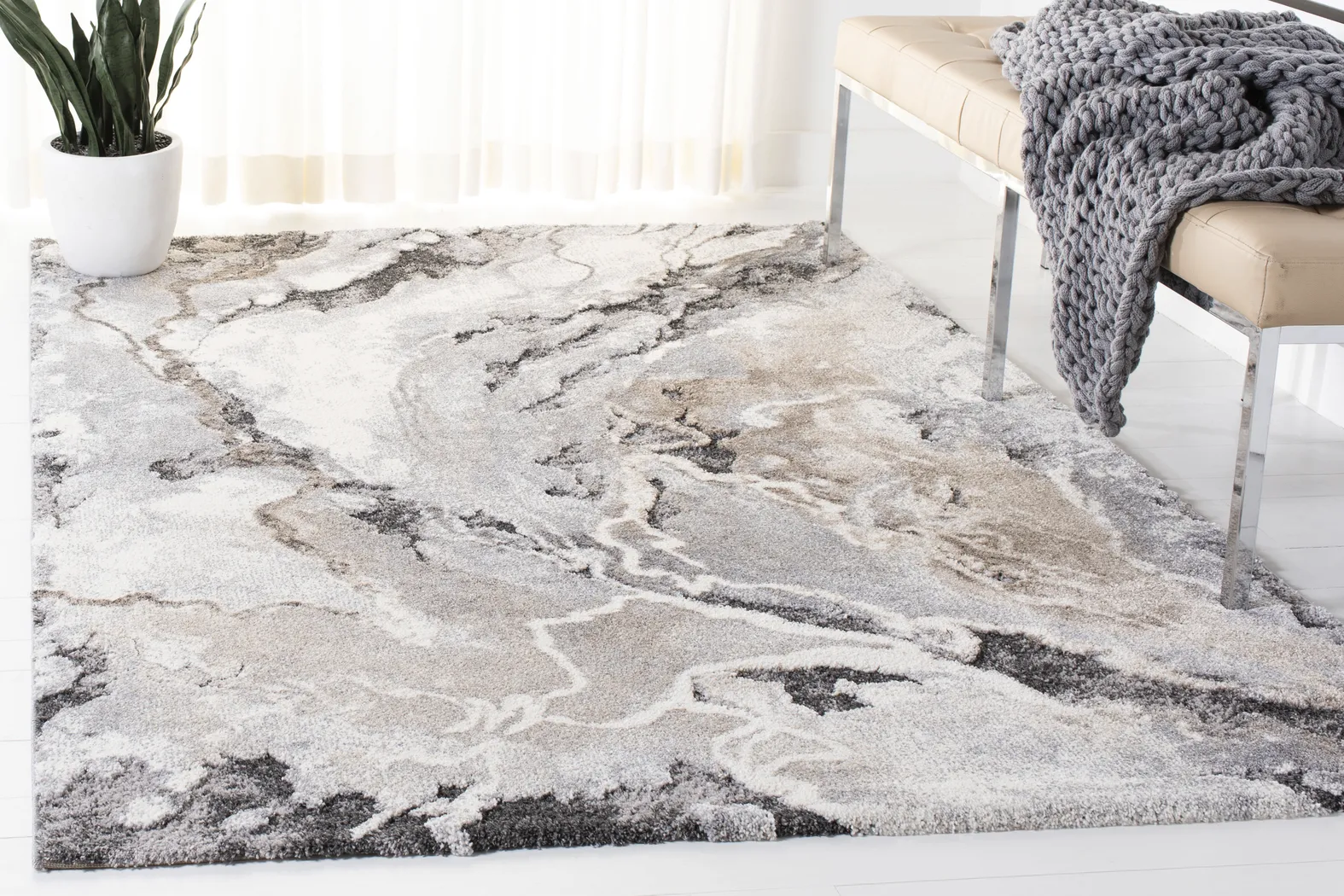 Jace Gray 8' x 10' Rug - Thumbnail - Image 6