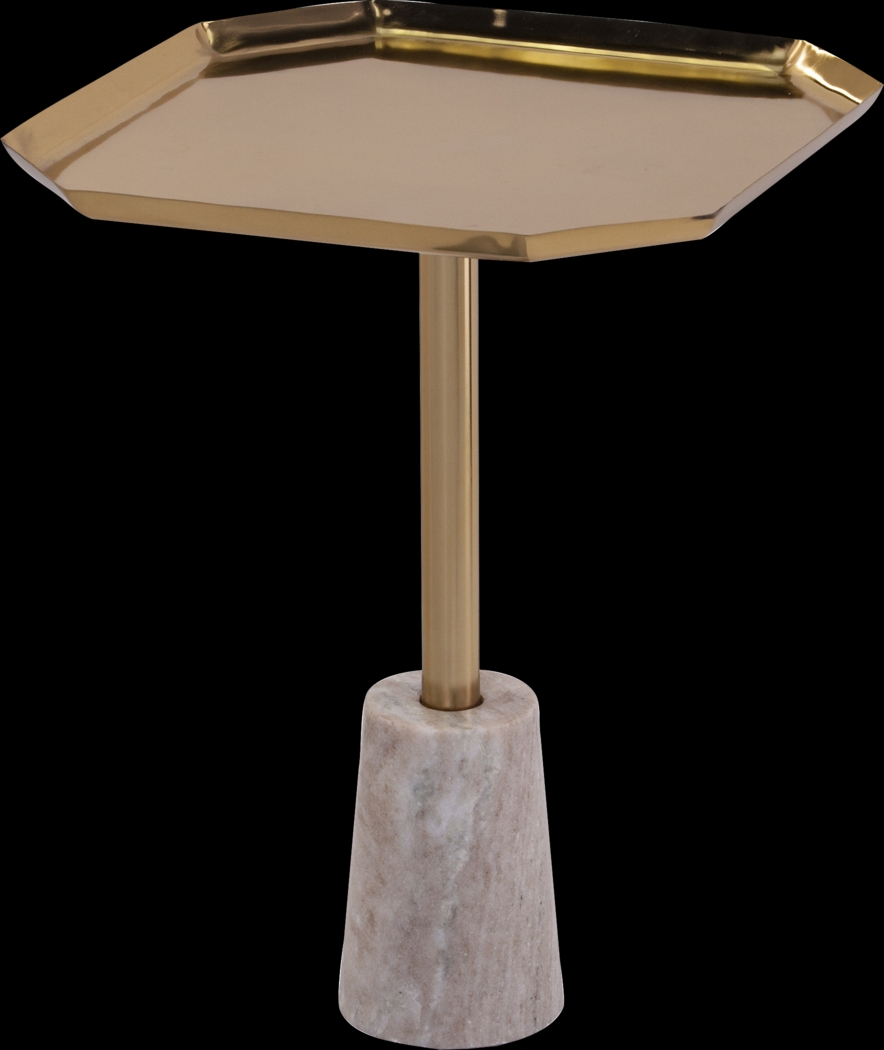 Jacelyn Gold Accent Table - Thumbnail - Image 1