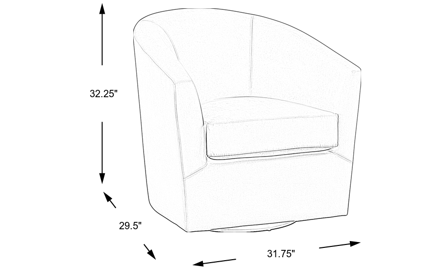 Dimension Image. Please refer to the Dimension Tab on this page for dimension details.
