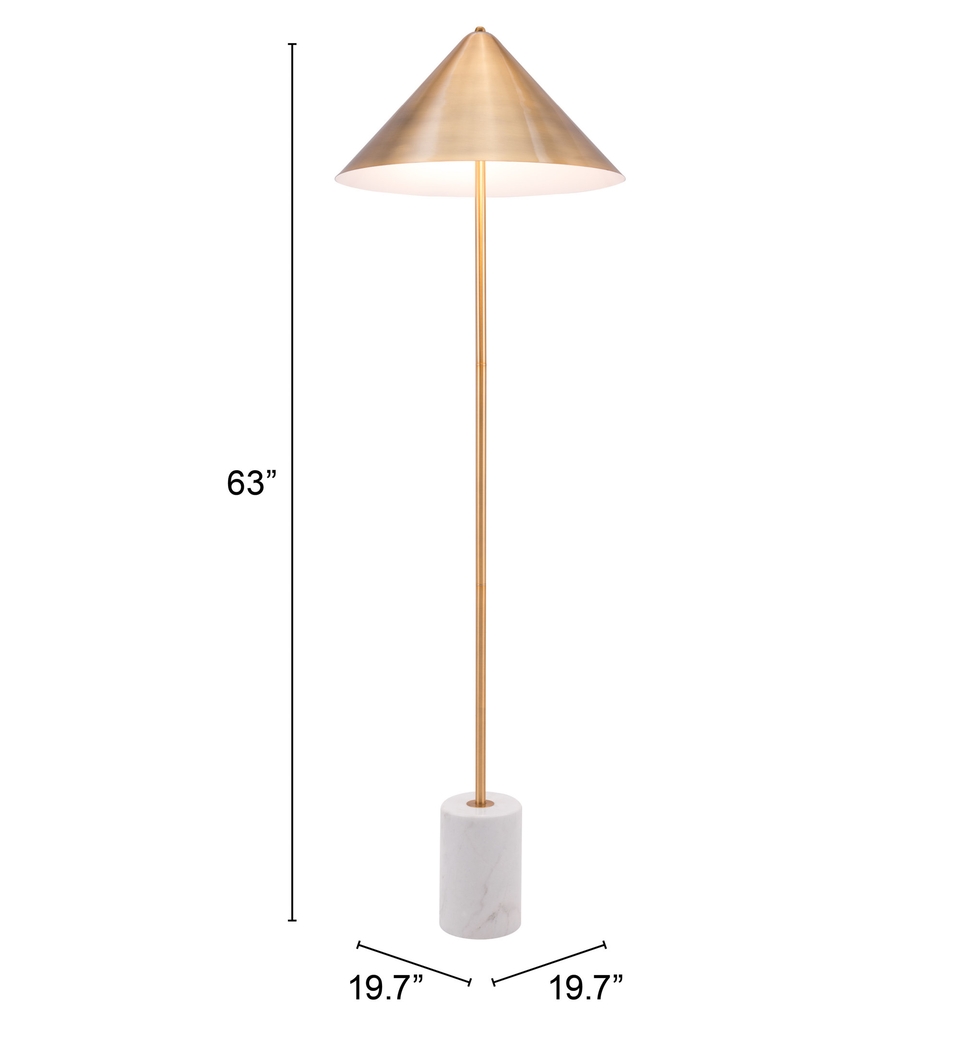 Jacinto Way Beige Floor Lamp - Thumbnail - Image 6