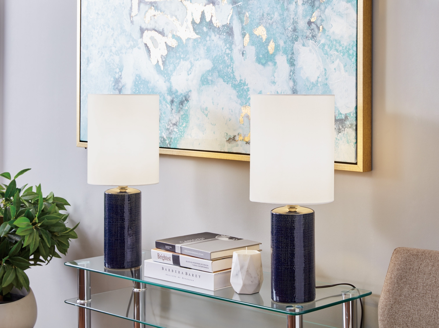 Jackie Table Lamps, Set of 2 - Thumbnail - Image 3