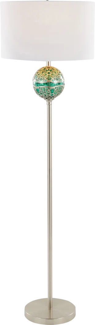 Jacksith Street Nickel Floor Lamp - Thumbnail - Image 5