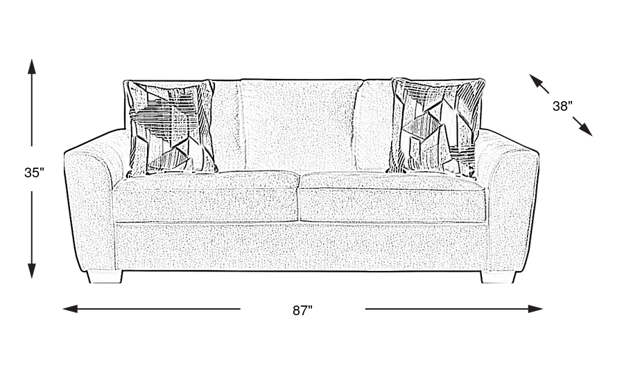 Dimension Image. Please refer to the Dimension Tab on this page for dimension details.